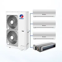 Gree 42000 Btu AC-Powered Multi-Zone Four-Way Inverter Fan Coil Unit Water Pump Cassette Central Air Conditioning Split Air