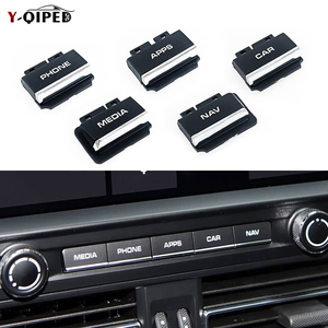 Compatible avec <span class=keywords><strong>Porsche</strong></span> Macan 95B.2, Cache-bouton d'ouverture de fenêtre de porte de voiture, Systèmes de carrosserie automobile, Lève-vitres, Pièce de véhicule 95B907040BQDML - Product Image 1