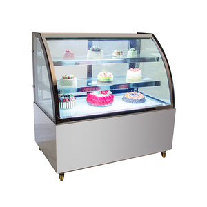 Cuộc sống lâu dài chất lượng cao Mini món tráng miệng Showcase cấu hình thấp bánh Máy làm lạnh với truy cập Chiều cao bánh tủ trưng bày - Product Image 5