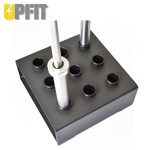 UPFIT Soporte Metálico para Barras de Pesas, No Plegable, para Gimnasio, Equipo de Fitness, en Oferta - Product Image 3