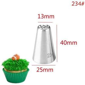 Cupcake Piping Tips Grass Tip Small Flower Stringy Plush Animal Cake Decorating 304 Stainless Steel - Product Image 3