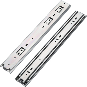 Furniture Hardware 51mm Heavy Capacity Tool <strong>Mechanical</strong> Cabinet Drawer <strong>Slide</strong> Rail Sliding Drawer Hardware Locking Drawer <strong>Slides</strong> - Product Image 5