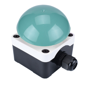 Boîtier d'arrêt d'urgence avec interrupteur au pied et commande manuelle, auto-bloquant et auto-réinitialisant, étanche IP65 pour le contrôle en atelier - Product Image 2