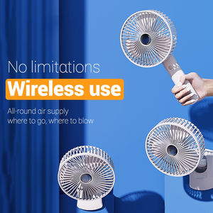 חם מוכר נטענת קירור שולחן קטן מאוורר עם קליפ <span class=keywords><strong>3</strong></span> הילוך נייד נייד תליית מאוורר אלחוטי מאוורר - Product Image 6