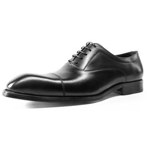 Chaussures habillées pour hommes en cuir véritable de haute qualité, fabriquées à la main, élégantes, formelles, à lacets, antidérapantes, respirantes pour les mariages - Product Image 4