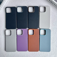 Coque de téléphone portable en cuir TPU grain de litchi au design personnalisé pour iPhone 16/15 Pro Max et pour Samsung