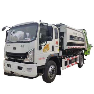 משאית אשפה קטנה משאית אשפה 6cbm איסוף ותחבורה - Product Image 1