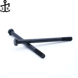 कारखाने उच्च गुणवत्ता वाली एनीसी एस्मे बी <span class=keywords><strong>18</strong></span>.<span class=keywords><strong>2</strong></span>.<span class=keywords><strong>1</strong></span> ए 10 हेक्स ग्रेड <span class=keywords><strong>2</strong></span> 5 8 इंच 3/4 \ "x 3 \" ब्लैक कार्बन स्टील हेक्सागोन बोल्ट बोल्ट - Product Image 2