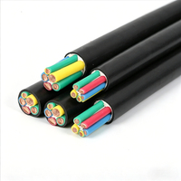 Câble flexible RVV 2 conducteurs 6mm² en cuivre nu recuit de qualité supérieure, câble de sécurité haute tension pour machine, gaine en PVC