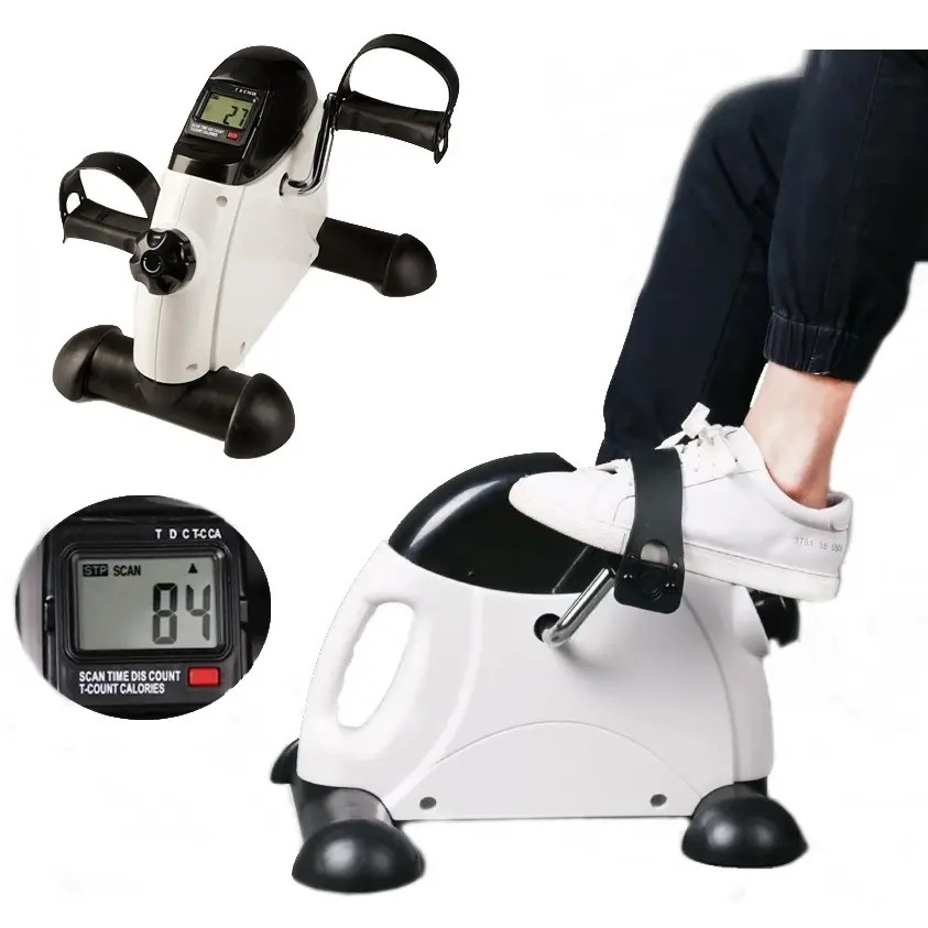 Xách tay tập thể dục xe đạp máy, Mini Pedal Exerciser, chu kỳ tập thể dục