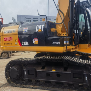 Excavatrice sur chenilles hydraulique Caterpillar 330DL/330D2/330D2L de 30 tonnes d'occasion en bon état, avec moteur, boîte de vitesses, pompe, roulement et PLC - Product Image 1