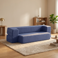 Canapé-lit d'angle confortable et compactable de style européen, design exclusif, vente chaude, matelas convertible une place