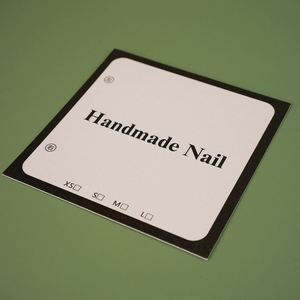Custom Design With Your Logo Nail Display Paper Card Print Wholesale Luxury Necklace Cards for Small Business - Product Image 1