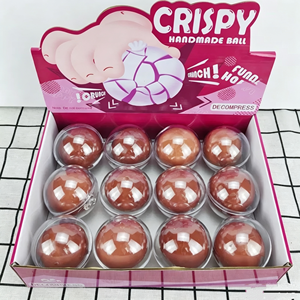 Multi-color Crispy Handmade Squeeze Ball Stress Relief <b>Toy</b> Slow Rebound Squeeze and Press Unisex 15+y - Product Image 4