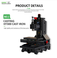 Centro de Mecanizado Vertical CNC DRC VMC855 con Certificación CE, Fresadora de 5 Ejes de Alta Precisión BT40, Control GSK, de Uso Pesado, Individual