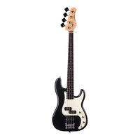 Guitare Basse Électrique 4 Cordes de Haute Qualité pour Enfants, Manche en Érable, Corps en Peuplier, 21 Frettes, Pont Vintage, Micros PJ