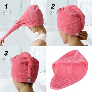 Serviette turban en microfibre à logo personnalisé, séchage rapide, idéale pour les femmes aux cheveux bouclés longs, pour la beauté et l'utilisation en salle de bain - Product Image 3