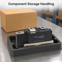 Módulo Tiristor TECHSEM MTC800-18-410F3, Semiconductor de Potencia SCR 410F3, Componente de Montaje en Chasis para Electrónica de Potencia Industrial