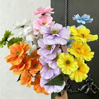 Fleurs de soie papillon pour allée de mariage, décoration florale extérieure, toile de fond pour photographie, événements, spectacles, fournitures en gros pour mariages