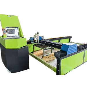 Goedkope Fiber Lasersnijmachine Voor Aluminium Plaat Staal Gesneden Gereedschap 14 Inch Monitor Bm110 Veichi Apex Geen Slakken Schoon Geen Helling - Product Image 1
