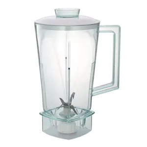 Pot de mixeur en plastique sans BPA de 1,0 L, carafe de jus, remplacement pour les pièces de mixeur LM242 <span class=keywords><strong>Moulinex</strong></span> pour les mixeurs et les centrifugeuses - Product Image 1