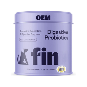 Masticables suaves probióticos de etiqueta privada para perros, gatos y perros, suplementos para aliviar las articulaciones y la ansiedad, suplementos para el cuidado de la salud de las mascotas - Product Image 1