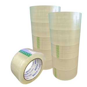 Tùy chỉnh kích thước <span class=keywords><strong>Bopp</strong></span> rõ ràng Băng dính băng tùy chỉnh Jumbo tùy chỉnh màu sắc in logo đóng gói văn phòng phẩm băng phim với hình thức E othre - Product Image 1
