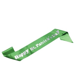 थोक स्टेस पैरिक डे पार्टी आपूर्ति सेंट पैरिक डे सैश और हेडबैंड - Product Image 5