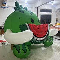 Ballon gonflable personnalisé en forme de pastèque pour événements