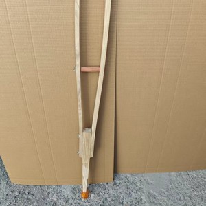 Béquilles d'épaule Jiang Hao en alliage d'aluminium et acier inoxydable, télescopiques réglables, antidérapantes, pour la marche - Product Image 2