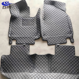 Tapis de sol en caoutchouc (lot de 3) perforés à l'aiguille, épaisseur 2 mm, pour intérieur de voiture 4Runner LHD cinq places - Product Image 4
