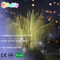Lumière d'arbre à fibres optiques LED imperméable IP65 pour extérieur, Noël, Avatar, paysage coloré, lampe d'arbre