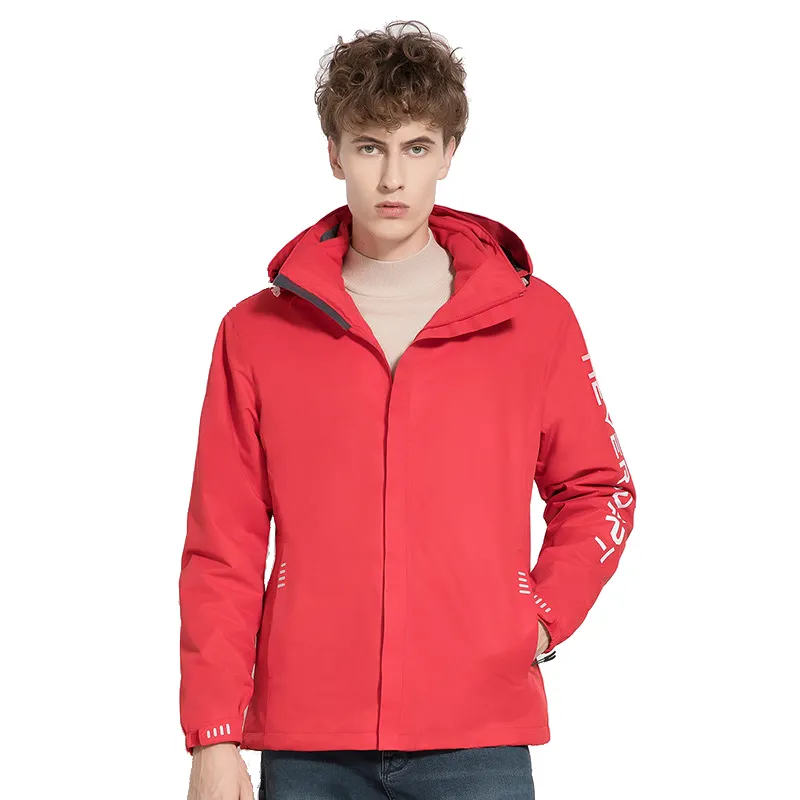 Customized Hot Sale Waterproof Windproof 3 in 1 Detachable Fleece Liner Outdoor Women's Men's Jackets