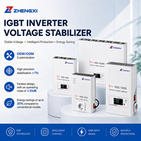 Stabilisateur de tension à onduleur IGBT 1KW 2KW 5KW 10KW pour la maison et l'industrie, entrée 90-310V, sortie 220/230V, haute précision, réponse rapide