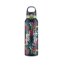 Gourde isotherme à double paroi sous vide 600 ml pour sports de plein air, en acier inoxydable 18/8, avec logo personnalisé