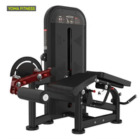 Appareil de musculation double fonction pour soulevé de cuisse et extension de jambe, idéal pour les centres de musculation commerciaux et l'entraînement de force