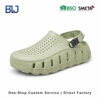 Sabots en EVA moulés par injection, logo personnalisé, OEM, ventilation, légers, antidérapants, unisexes, pour jardin, extérieur, vente en gros d'usine