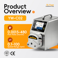 Pompe de dosage de remplissage de liquide YW-C02, pompe de transfert de liquide de type flux intelligent, pompe d'injection, pompe péristaltique