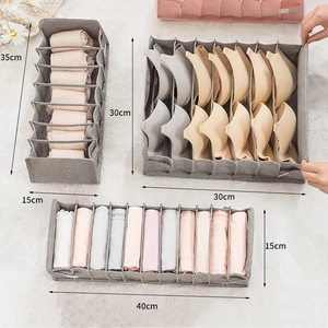 Foldable Closet Organizer <strong>Storage</strong> <strong>Box</strong> for Bra Underwear Clothes <strong>Ties</strong> Socks Shorts-Bathroom - Product Image 6