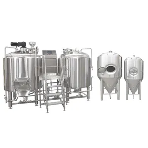 Stainless steel 304 beer brewing machine 500l turkey brewery equipment for sale