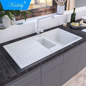 Approvisionnement direct d'usine <span class=keywords><strong>Double</strong></span> bol évier de cuisine appartement bassin <span class=keywords><strong>lave</strong></span>-<span class=keywords><strong>vaisselle</strong></span> <span class=keywords><strong>robinet</strong></span> en Silicone garde-boue <span class=keywords><strong>robinet</strong></span> à un trou caractéristique - Product Image 2