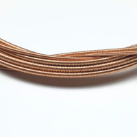SAMHYUN 90/10 Copper Wound Steel 5 String Acoustic Bass Guitar Strings 864mm Scale Length Long Scale Bright Tone Durable OEM