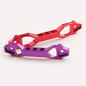 Modified Long Battery <b>Bracket</b> Aluminum Alloy 182MM x 43MM x 142MM For Prismatic Battery Mounting - Product Image 3
