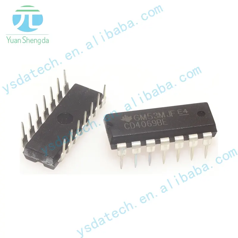 (electronic components) CD4069BE