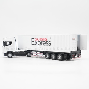<span class=keywords><strong>Modellino</strong></span> di Camion in <span class=keywords><strong>Scala</strong></span> <span class=keywords><strong>1</strong></span>:50 in Lega, Personalizzabile, Regalo per Appassionati di Spedizioni - Product Image 3