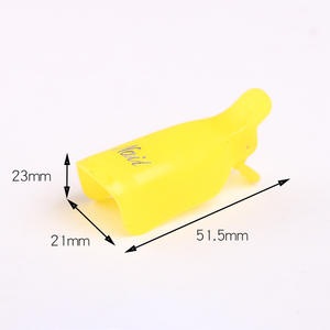 Vente en gros de clips de <span class=keywords><strong>vernis</strong></span> à ongles en plastique Dissolvant de gel UV pour enlever le <span class=keywords><strong>vernis</strong></span> Outils de manucure pour salon de manucure - Product Image 5