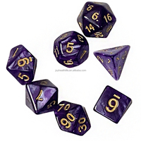 DnD résine acrylique pas cher Dragon Eye fait à la main RPG noir gris dés rouleau polyèdre donjons personnalisation jeu de dés