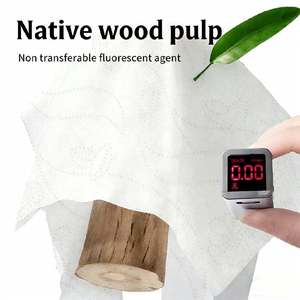 Mouchoirs en papier 2 plis <span class=keywords><strong>de</strong></span> haute qualité, pliés en C, petit paquet personnalisé, feuilles absorbantes pour le visage, support après-vente fiable - Product Image 3