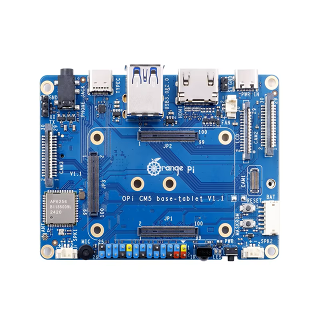 Orange Pi Cm5 Tablet Base Board Onboard Wifi+bt Ble Single Board Computer