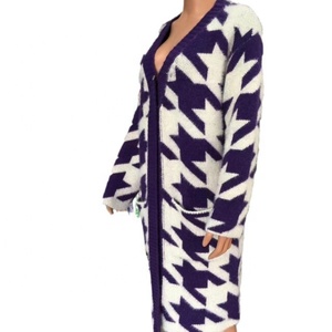 Cardigan de malha feminino, casaco jaqueta de malha para mulheres, roupas de outono e inverno para outono - Product Image 4